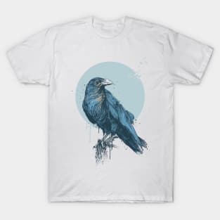 Blue crow T-Shirt